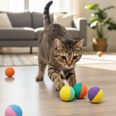 Balle pour chat