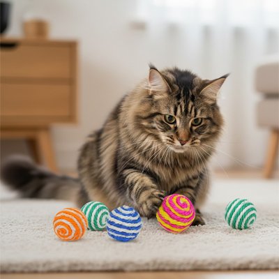 Balle pour chat 