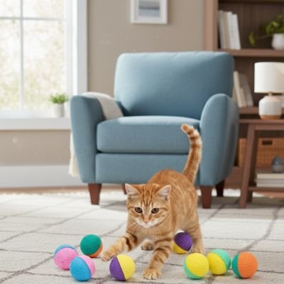 Balle pour chat