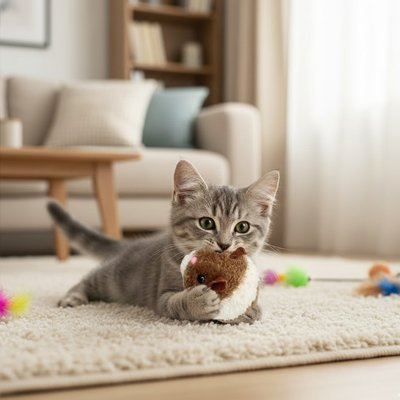 Chat jouet