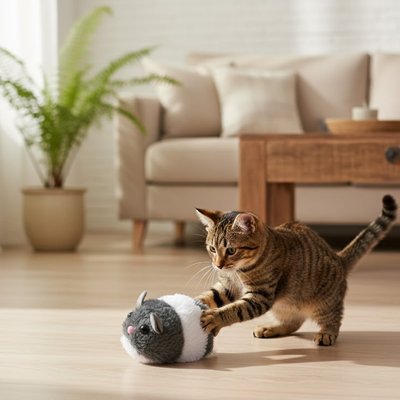 Chat jouet