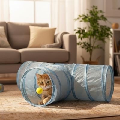 Tunnel pour chat 