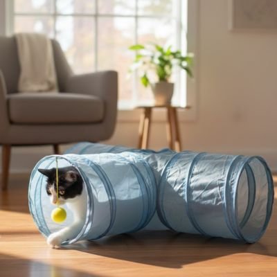 Tunnel pour chat 