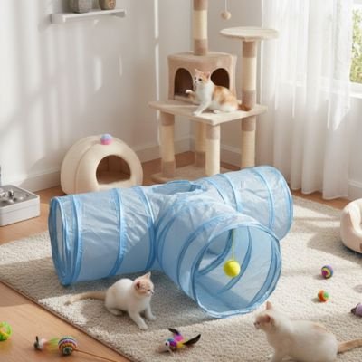 Tunnel pour chat 